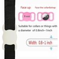 thumbnail image 1 of Soporte para collar de perro Airtag (paquete de 2) compatible con el soporte para collar de gato Airtag de Apple, soporte para collar de mascota Airtag, funda para Airtag, 1 of 4