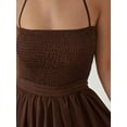 thumbnail image 5 of Textured Maxi Dress with Square Collar, 5 of 5