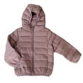 thumbnail image 4 of NOLDARES Boys' Heavyweight Winter Puffer Coat with Sherpa-Lined Hood and Chest Pockets Thick Coats for Kids(Purple,10-12 Years), 4 of 4