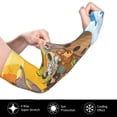 thumbnail image 3 of Picia Animals on Noah's Ark1 Arm Sleeves for Men and Women - Tattoo Cover Up UPF 50+ Cooling Sports Sleeve for Basketball Golf Football-One Size, 3 of 8
