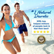 Xpel Maximum Strength All-Natural Herbal Diuretic, Fast Acting Water Pill – Relieves Water Retention, Bloating, and Supports Weight Loss, 60 Capsules