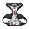 thumbnail image 3 of Bingfone London Landmark2 No Pull Dog Vest Harness for Small Medium Large Dogs Strap for Puppy Walking,Training,Dog Harness-Large, 3 of 7