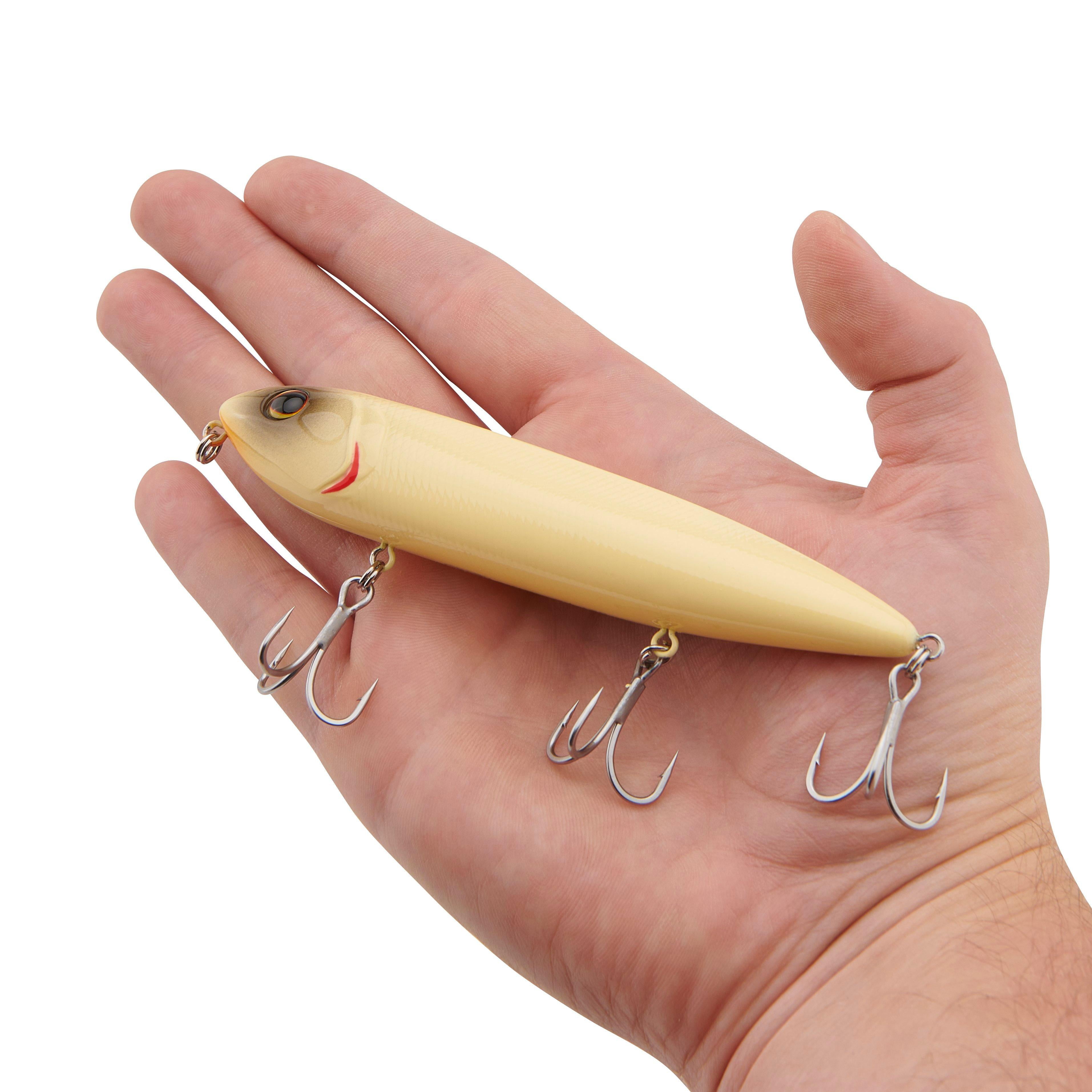 Berkley J-Walker 120 Topwater Fishing Lure, Bone, 5/7 oz