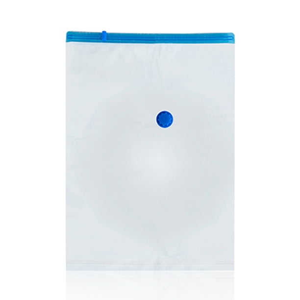 Bolsa de almacenamiento de vacío portátil transparente comprimido polvo a prueba de polvo doble cremallera sellada organizador interior al aire libre casero viaje saco de viaje 100x80 cm seitruly HA011899-04