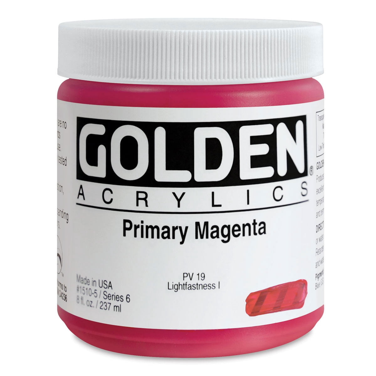 Golden - Heavy Body Acrylic - Primary Magenta, 8 oz