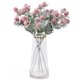thumbnail image 1 of Tbuy Rose Paquete De 3 Eryngiums Artificiales Plantas De Imitación Eryngium Para Jardín Boda Fiesta De Graduación Ramo Arreglo Floral (Rosa), 1 of 1
