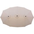 thumbnail image 3 of ABCCANOPY 15FT Patio Large Double-Sided Aluminum Garden Swimming Pool Umbrella With Crank Handle,Khaki, 3 of 6