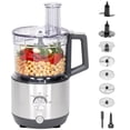 thumbnail image 4 of Procesador de Alimentos GE de 550 Vatios y 12 Tazas con Accesorios y Cuchillas de Acero Inoxidable, Acero Inoxidable, 4 of 5