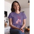 thumbnail image 2 of Mothers Day Mom Daughter Shaped T-Shirt Women -Image by Shutterstock, Female 3X-Large, 2 of 4