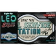 thumbnail image 3 of Full Service Station LED Neon Sign Vintage Inspired Retro Wall Decor for the Home, Game Room, Bar, or Man Cave (17” x 9.5” x 2”), 3 of 8