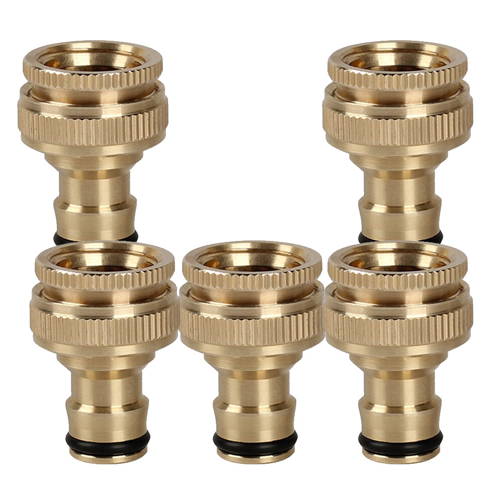 5PCS All Copper Hose Connector Washing Machine Water Pipe Joints Faucet