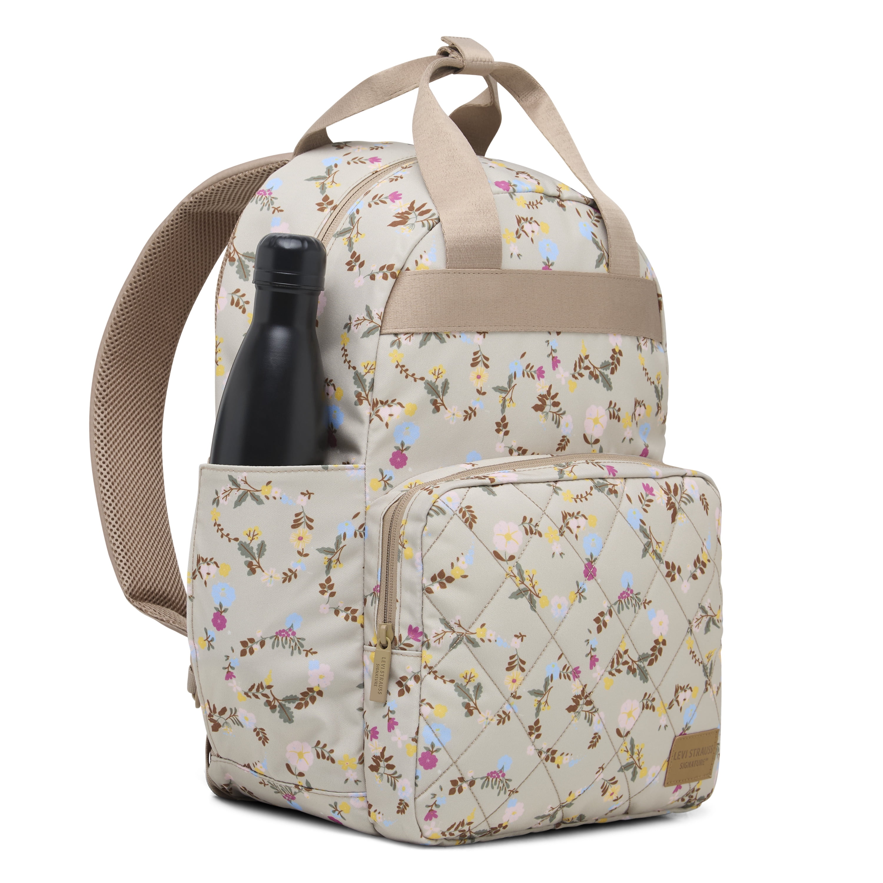 Levi Strauss Signature 17" Women's Fashion Backpack, Floral