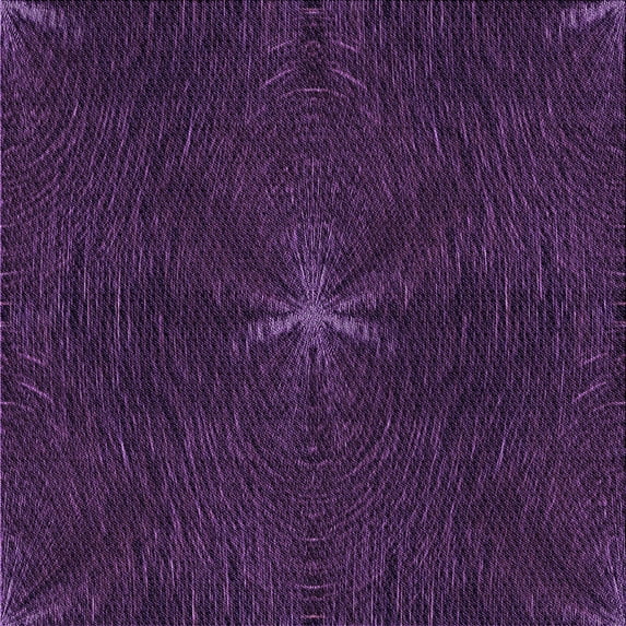 Ahgly Company Indoor Square Patterned Deep Purple Area Rugs, 4' Square