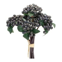 Melrose International LLC Berry Bundle (Set of 2) 11"H Styrofoam/Polyester/Plastic