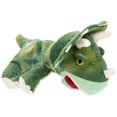 thumbnail image 4 of Miangastore Interactive Dinosaur Hand Puppet Plush Green 1Set 11.8x7.9x4.7in, 4 of 8