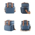 thumbnail image 5 of UYUH Lunch Box for Men Women, Insulated Large Lunch Box Double Heavy Duty Lunch Bag Leak Proof Freezer Bag Large Leak Proof Tote Cooler, Adult Work Flight Beach Day Trip, 5 of 6