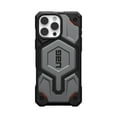 thumbnail image 4 of UAG iPhone 16 Pro Max Case 6.9" Monarch Pro - Compatible with MagSafe Charging Rugged Heavy Duty Shockproof Anti-Slip Military Grade Protective Cover, Kevlar Silver, 4 of 9