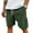 04# Army Green, variant on HKYNLAG Pacificozy Men's Shorts, Pacific Cozy Shorts, Mokaloha Mens Short, Corduroy Drawstring Elastic Waist Summer Loose Fit Casual Beach Pants Beige M