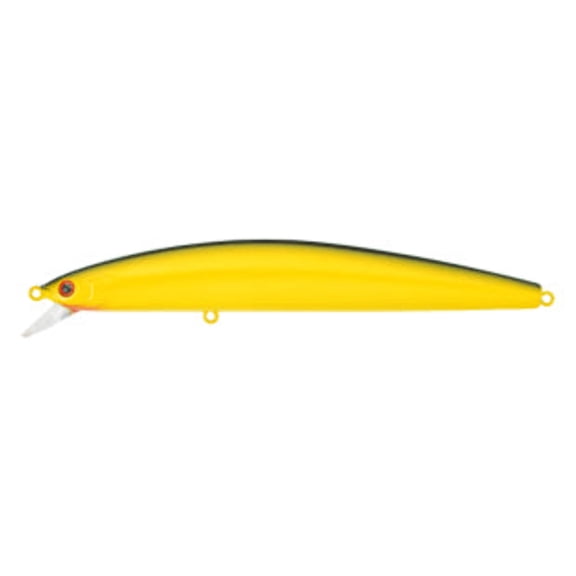 Daiwa Salt Pro SP Minnow Floating Striper Lure, 6", School Bus Yellow Black