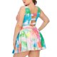 thumbnail image 4 of Traje de baño de una pieza para mujer, conjuntos de bikini para mujer, traje de baño de una pieza extragrande estampado para mujer con ombligo descubierto, traje de baño extragrande para mujer, 4 of 4
