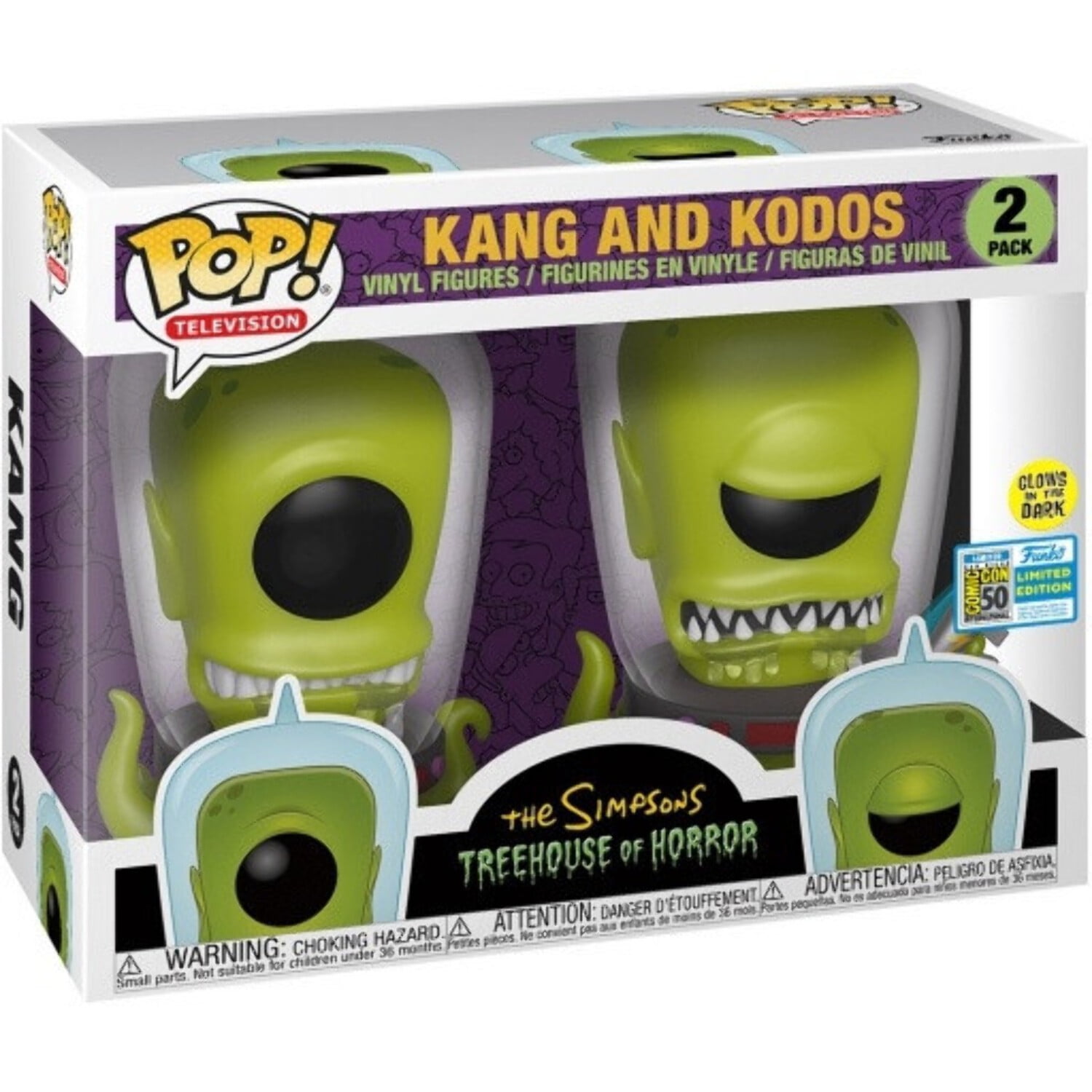 Kang & kodos funko pop top
