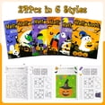 thumbnail image 3 of Libro de actividades Dvbonike para colorear Halloween, 24 unidades, para niños, 3 of 7