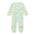 thumbnail image 2 of Burt's Bees Baby Organic Cotton Baby One Piece Sleep 'N Play, Sizes Newborn-6/9 Months, 2 of 2