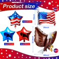 thumbnail image 2 of Set de globos Zhanmai Patriotic Eagle USA Elections Party x12, 2 of 6