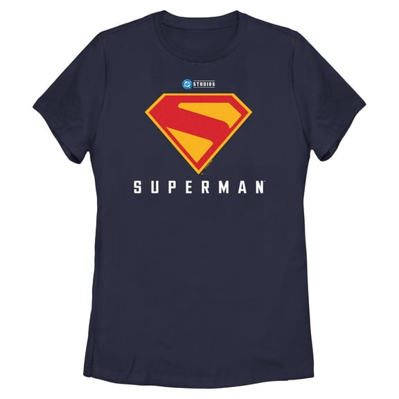 Womens Superman Classic Symbol T Shirt
