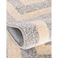 thumbnail image 4 of Unique Loom Athens Collection Area Rug - Greek Key (7' 10" Round Gray/Beige), 4 of 7