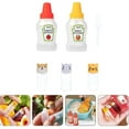 Clearance Plastic Mini Bento Soy Sauce Bottles Squeeze Salad Dressing Bottles Portable Sauce