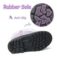 thumbnail image 6 of Kushyshoo Snow Boots Lined Waterproof Light Purple Winter Boot Little Kid Size 13, 6 of 7