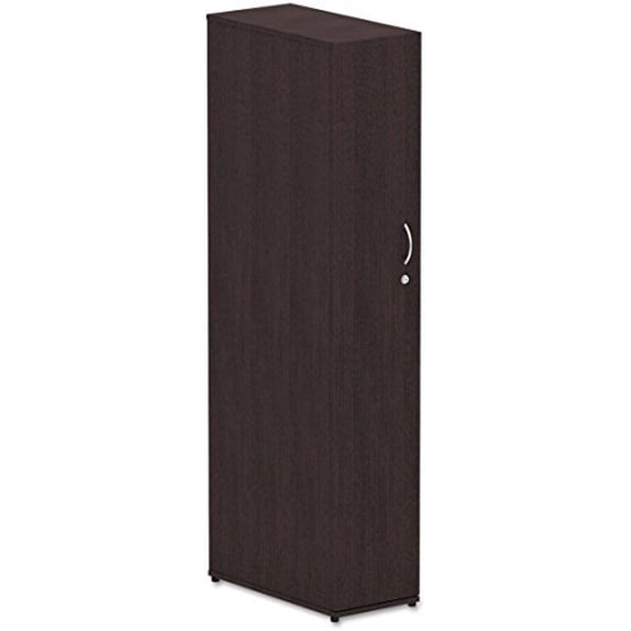 Alera ALEVA621224ES Valencia Series 11-7/8 in. x 22-7/8 in. x 65 in. Wardrobe Cabinet - Espresso