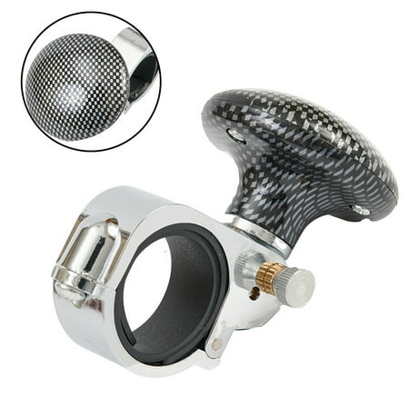 Car Auto Steering Wheel Spinner Knob Auxiliary Booster Aid Handle Knob Black