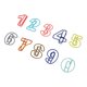 thumbnail image 3 of Dekaim 100 Unids Lindos Clips De Papel Estilo De Números Colores Ricos Antideslizantes Sujeción Fuerte Clips De Papel Elegantes Para Trabajar Estudio Hogar, 3 of 5