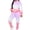 Purple, variant on BXINGOHAI Women's Gradient 2 Piece Sweatsuits Casual Drawstring Hoodie Outfits Long Sleeve Sweatshirts and Elastic Waistband Pants Athletic Jogging Sets Today Pink,L