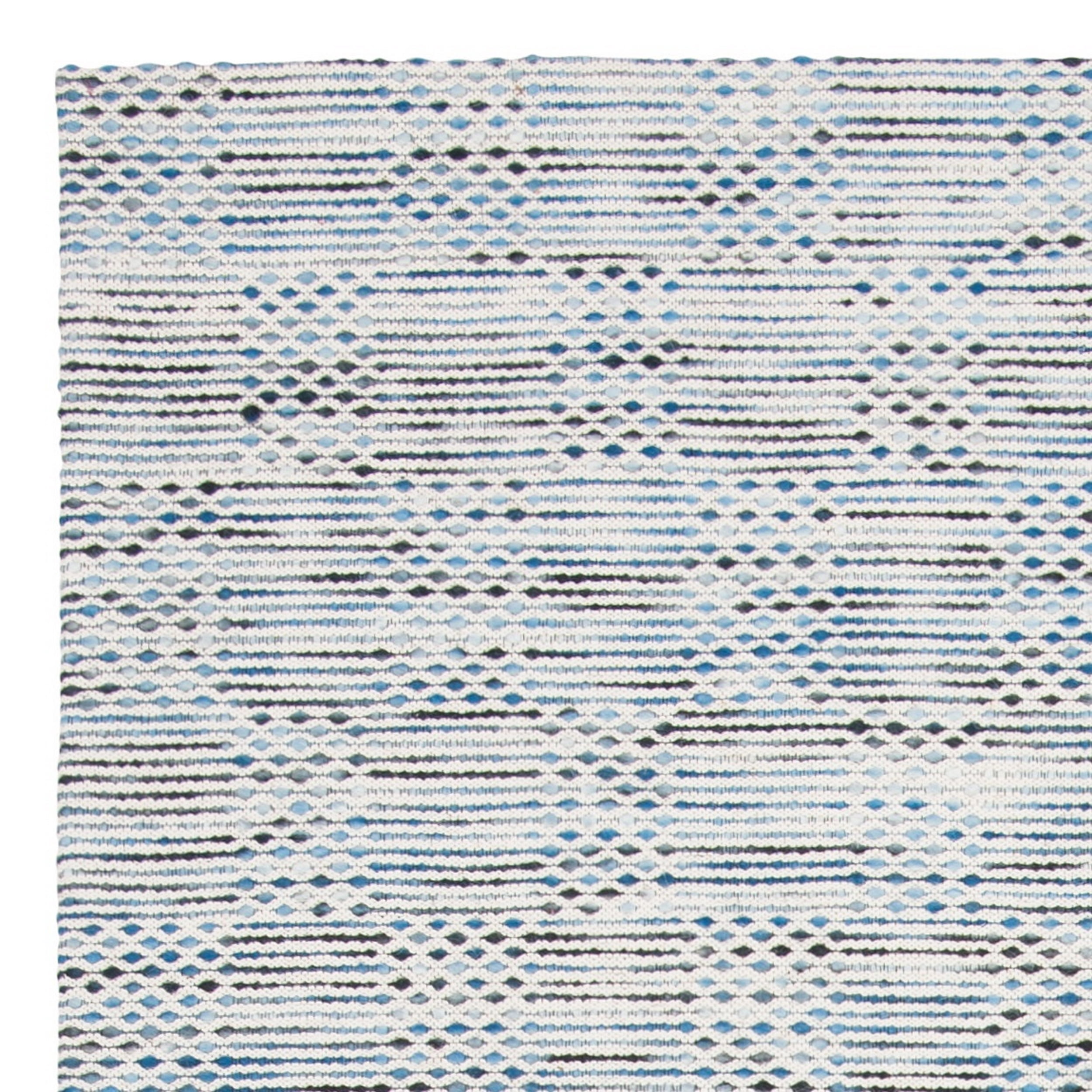 SAFAVIEH Marbella Johann Abstract Striped Area Rug, Navy/Beige, 8' x 10'