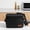 Black, variant on Large Capacity Portable Crossbody Insulated Bag