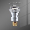 thumbnail image 2 of Lolmot Automatic Water Stop Nozzle For Detachment Of Faucet Adapter Washing Machine Faucet Falling Automatic Water Stopper, 2 of 2