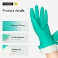 thumbnail image 3 of ThxToms 5 Pair Heavy Duty Cleaning Gloves, Latex Free Reusable Nitrile Chemical Resistant Gloves (Extra Large), 3 of 8
