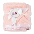 thumbnail image 5 of Parent's Choice Faux Fur Blanket, Rosewater, 30" x 40", 5 of 6