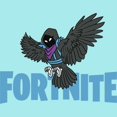 thumbnail image 2 of Junior's Fortnite Raven Logo  Racerback Tank Top Cancun Small, 2 of 4