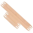 thumbnail image 2 of Kit de 4 lanzaderas de madera para tejer, herramientas y accesorios de costura para suéteres, 2 of 8