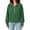 Green, variant on BUIGTTKLOP Cropped Sweatshirts for Women Half Zip Lightfleece Lined Pullover Tops Fall Fashion Clothes 2026