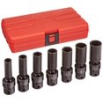 thumbnail image 2 of SUNEX TOOLS 3656 3/8" Drive Fractional 6 Point Deep Universal Impact Socket Set - 7 Pc., 2 of 3