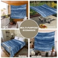 thumbnail image 6 of Navy Blue Tapestry for Bedroom Wall Hanging Tapestry, Vintage Modern Abstract Art Ombre Ceiling Backdrop Tapestries Poster Blanket Wall Decor for Teens Room Living Room Dorm 59" x 90", 6 of 8