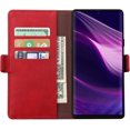 thumbnail image 2 of Galaxy Note 10 / Note 10 5G Case, Wallet Folio Flip Leather Magnetic Slim Back Cover Card Holder Slot for Samsung Galaxy Note 10 / Note 10 5G (Red), 2 of 7