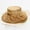 Khaki, variant on Mengen Women's Topper Church Bell Hat Tea Party Wedding Floral Hat/Flesh Pink