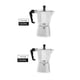 thumbnail image 5 of Billuyoard Cafetera de aluminio Italiano Latte Percolador Octagonal Seguro Universal Anti-escaldado Hervidor de café para Cocina Hogar Oficina Juegos de servir café y té 600ml, 5 of 6