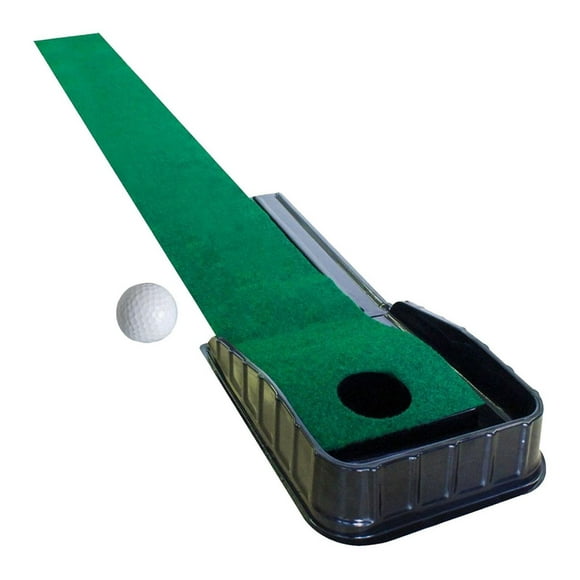 bedienty Golf Putting Green Mat with Ball System Return Matt for Backyard Home Golfer